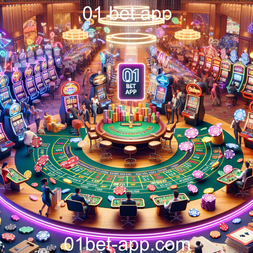 Descubra a Emoção do Casino no 01 Bet App